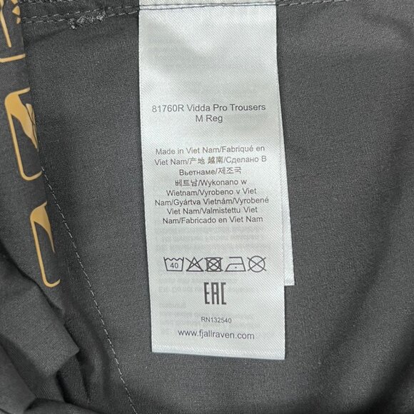 NWT - Fjallraven Vidda Pro Pants - Men's Small - Picture 5 of 8